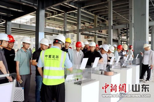 济南市钢结构工程 千人观摩团 走进起步区项目